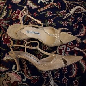 Vintage Manolo Blahnik Kitten Heels